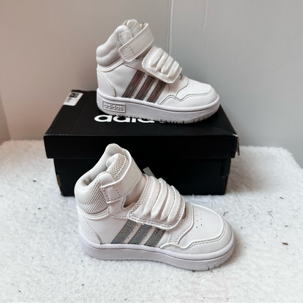 Baby Adidas White Sneakers